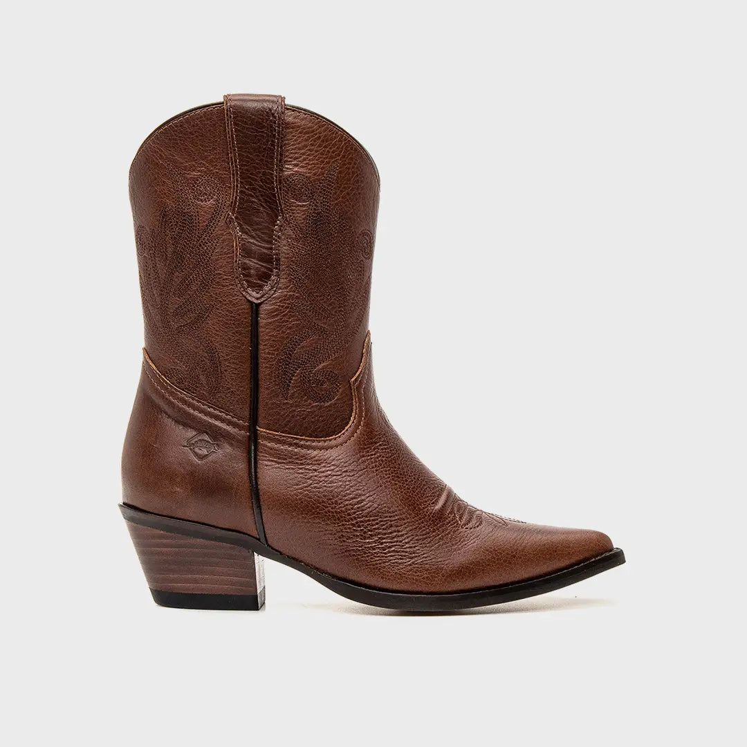 BOTA TEXANA FEMININA MALVI PREMIUM CAFÉ